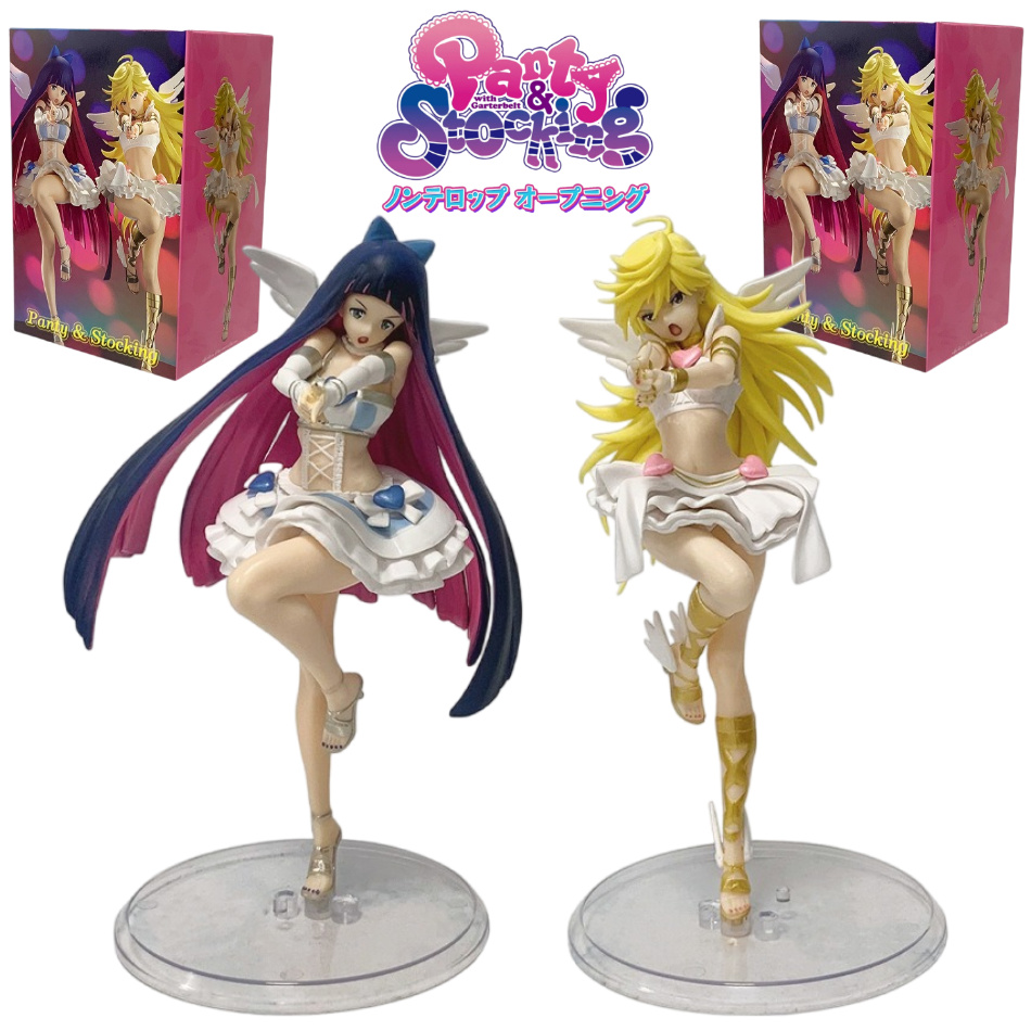 Kotobukiya Bishoujo - Panty & Stocking dengan Garterbelt Asli,