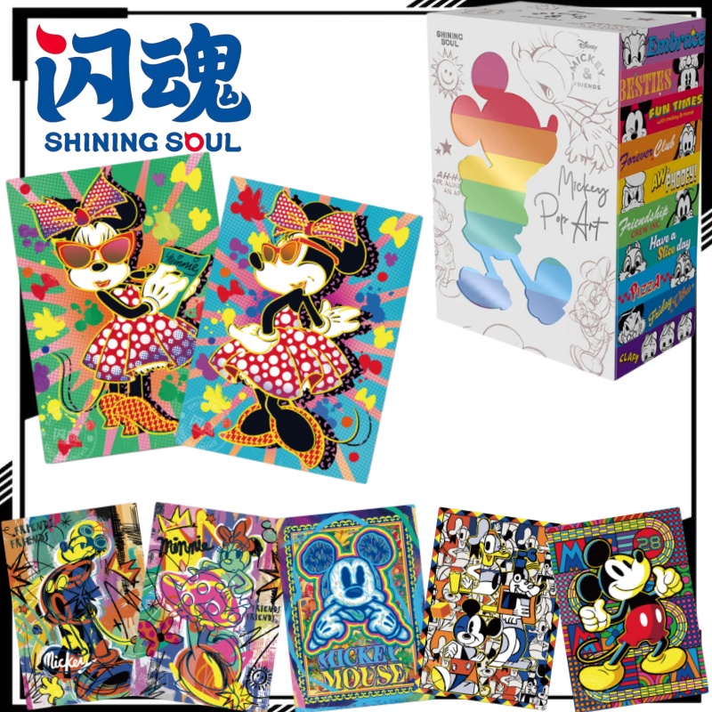 Rare Anime Merchandise - Kartu Koleksi Seni Shining Soul Mickey