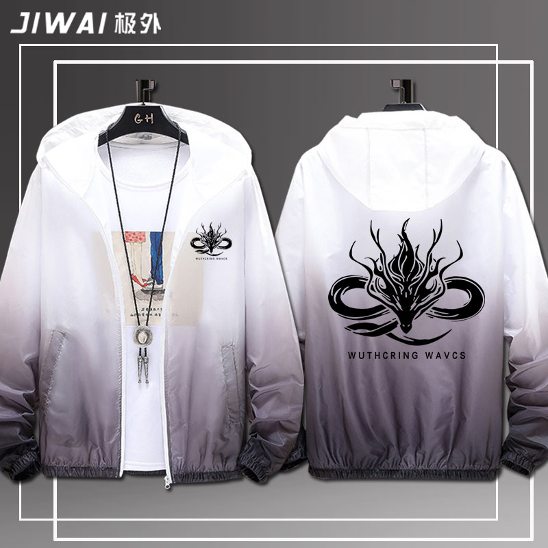 Anime Merchandise Jacket - Merchandise Kolaborasi Wuthering Waves, Properti Cosplay