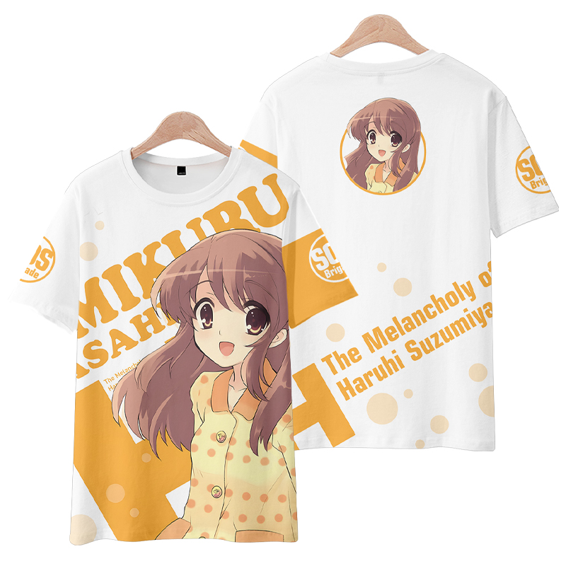 Kaus lengan pendek Anime Suzum - Anime Merchandise Online ulasan dan harga