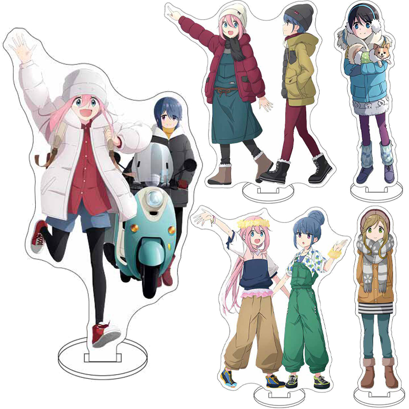 16CM Anime ‌ Figur Yuru Camp R - Anime Merchandise Accessories ulasan dan harga