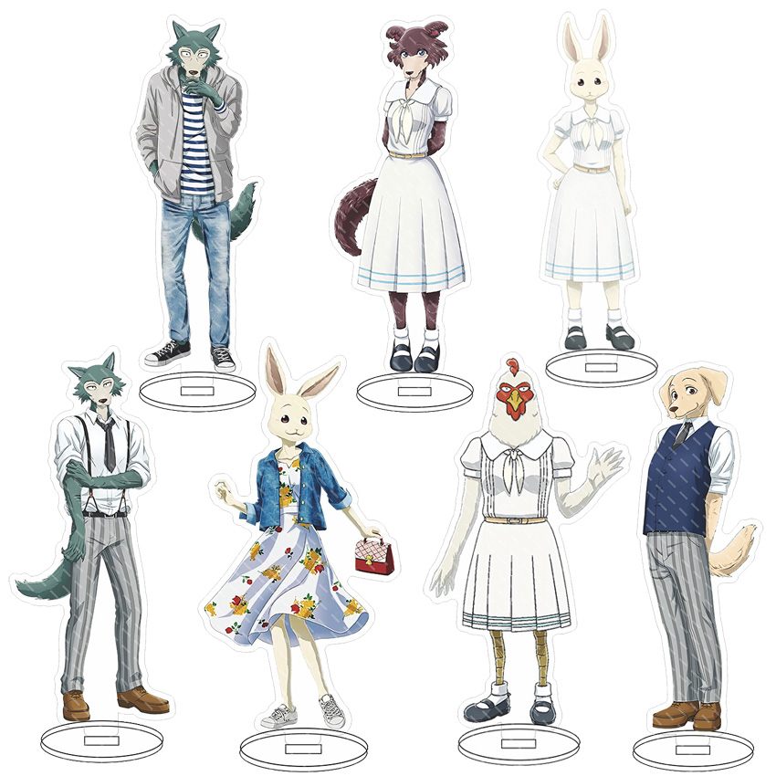 16CM Anime BEASTARS Legoshi Lo - Anime Merchandise Accessories ulasan dan harga