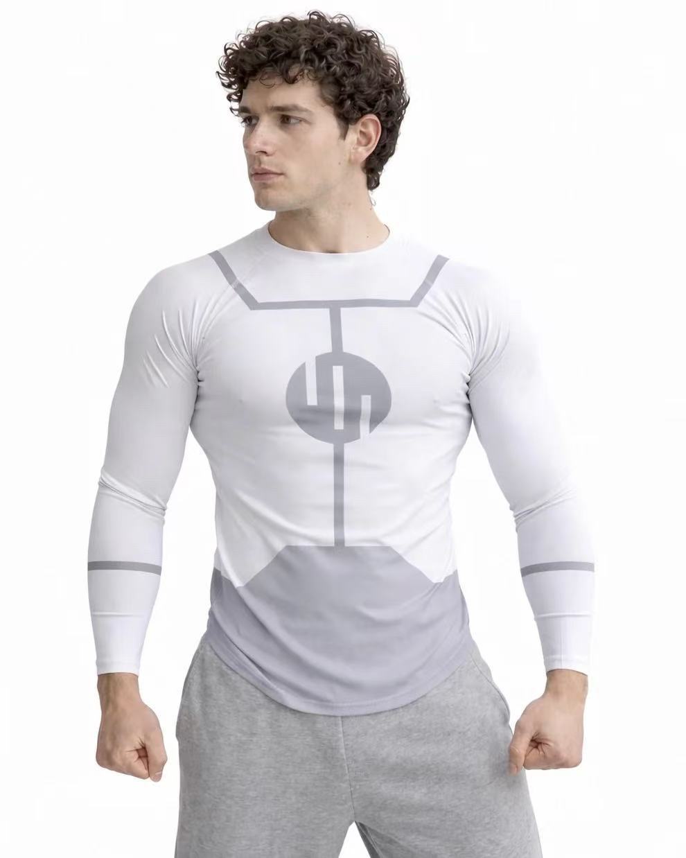 Kaos Rash Guard Cosplay Invinc - Anime Merchandise Online ulasan dan harga