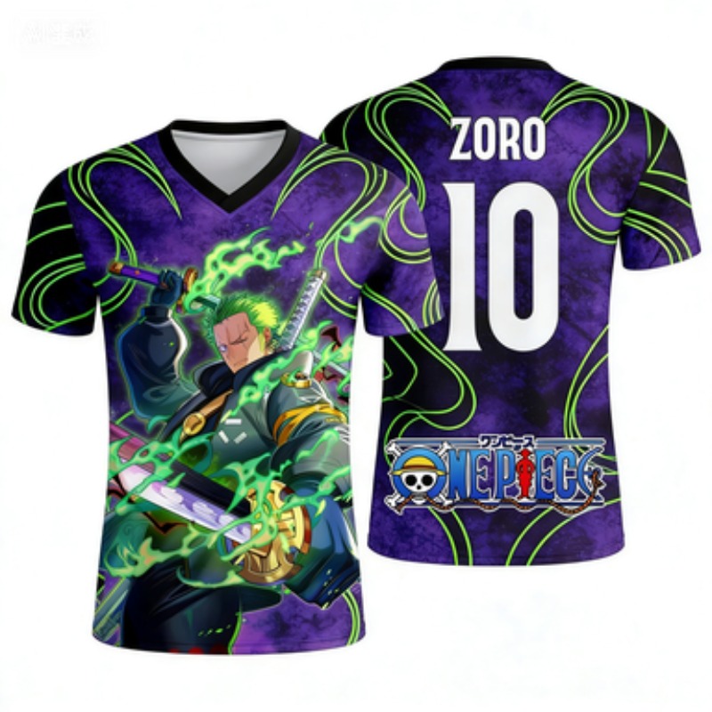Kaos Olahraga Sepak Bola Anime - Anime Merchandise Online ulasan dan harga